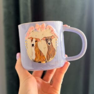 Kubek personalizowany z dwoma zwierzakami