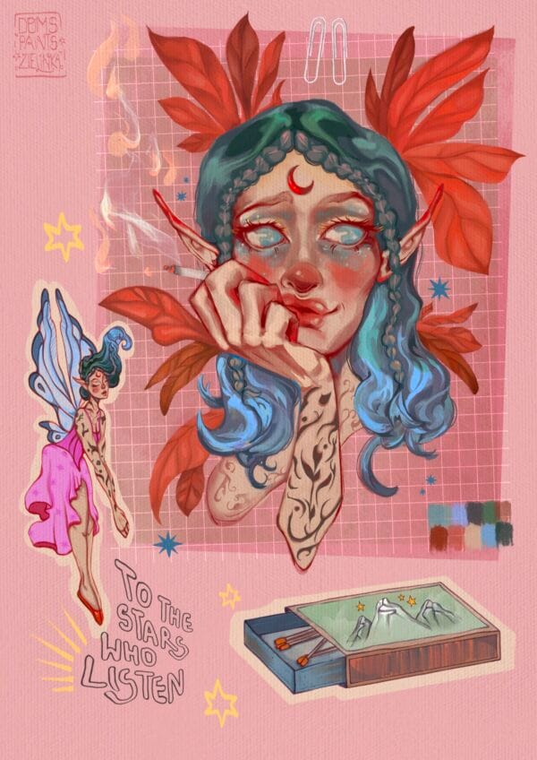 Plakat "Fairy starter pack"
