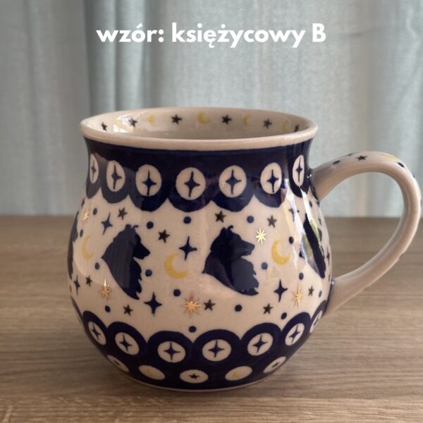 Kubek bolesławiecki 300ml ZE ZWIERZAKIEM personalizowany / różne wzory do wyboru
