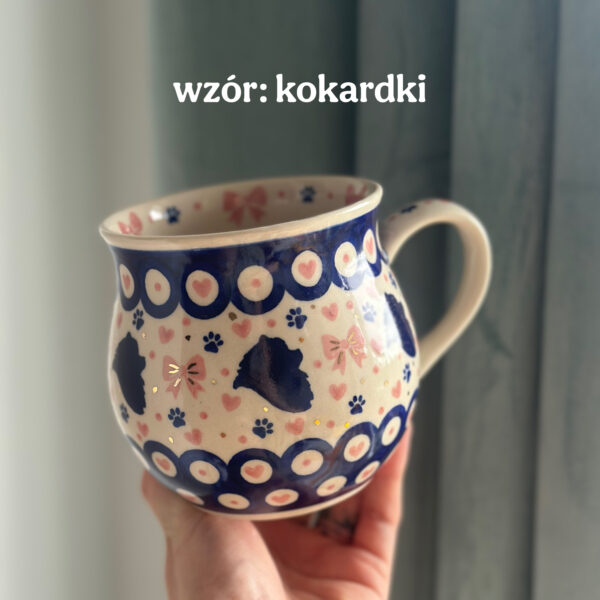 Kubek bolesławiecki 300ml ZE ZWIERZAKIEM personalizowany / różne wzory do wyboru