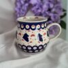 Kubek 500ml w grzybki i SHELTIE