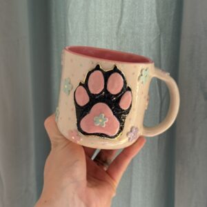 Kubek z personalizowaną łapką